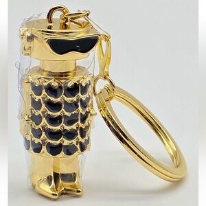 Paco Rabanne Fame Robot Key Chain Keyfob Bag Charm Tag New Authentic